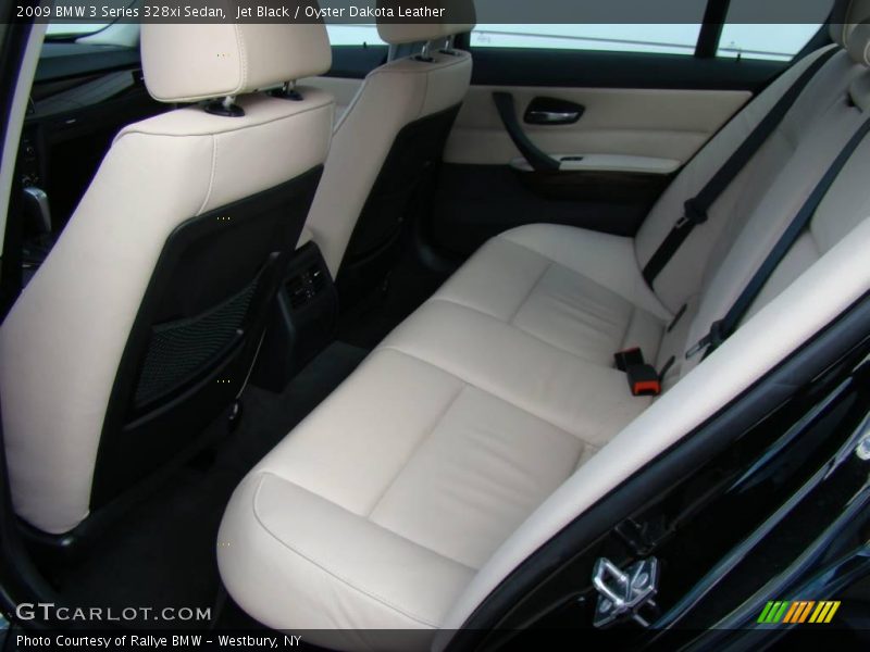Jet Black / Oyster Dakota Leather 2009 BMW 3 Series 328xi Sedan