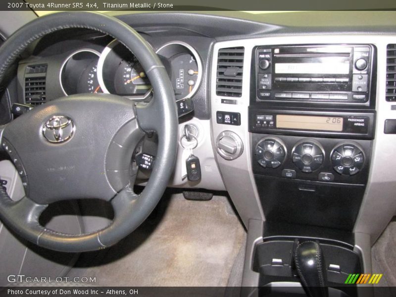 Titanium Metallic / Stone 2007 Toyota 4Runner SR5 4x4