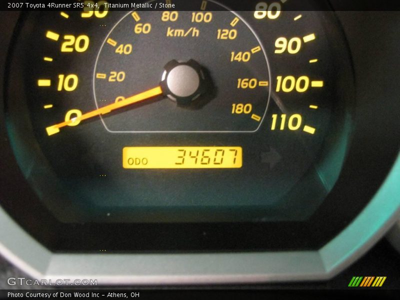 Titanium Metallic / Stone 2007 Toyota 4Runner SR5 4x4