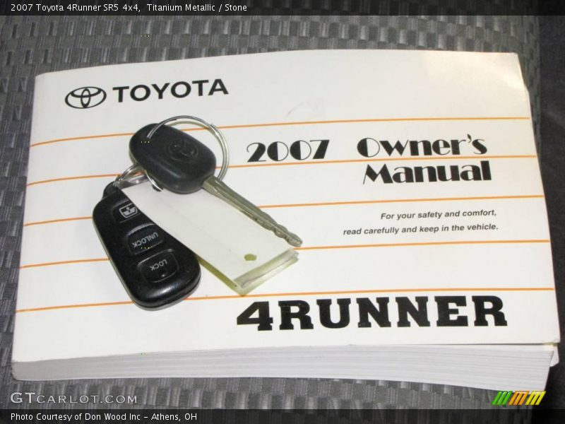 Titanium Metallic / Stone 2007 Toyota 4Runner SR5 4x4