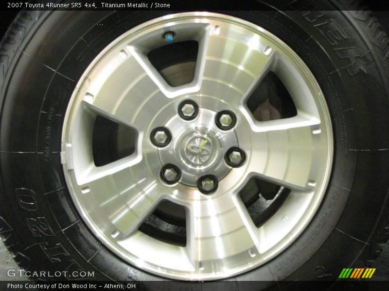 Titanium Metallic / Stone 2007 Toyota 4Runner SR5 4x4