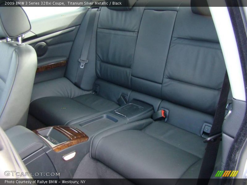 Titanium Silver Metallic / Black 2009 BMW 3 Series 328xi Coupe