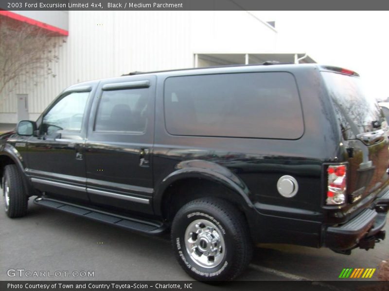 Black / Medium Parchment 2003 Ford Excursion Limited 4x4