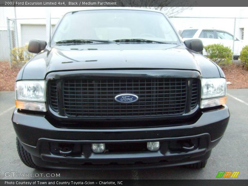 Black / Medium Parchment 2003 Ford Excursion Limited 4x4