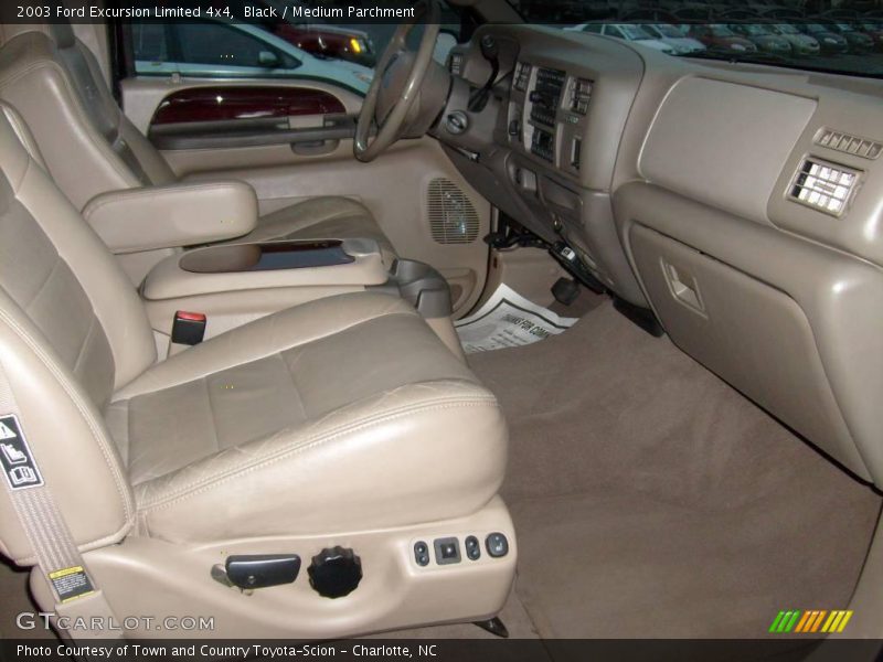 Black / Medium Parchment 2003 Ford Excursion Limited 4x4
