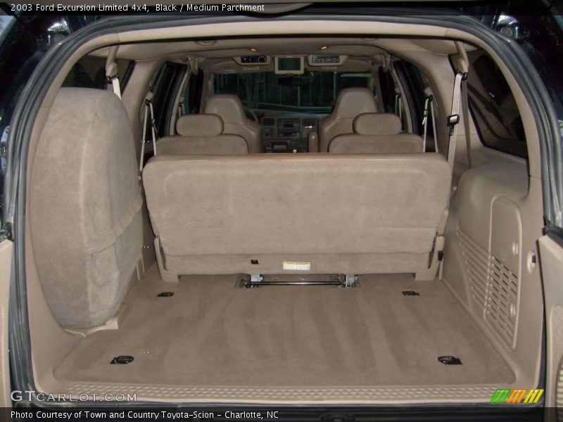 Black / Medium Parchment 2003 Ford Excursion Limited 4x4