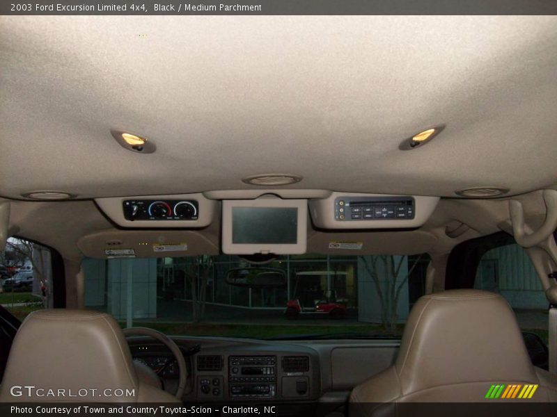 Black / Medium Parchment 2003 Ford Excursion Limited 4x4