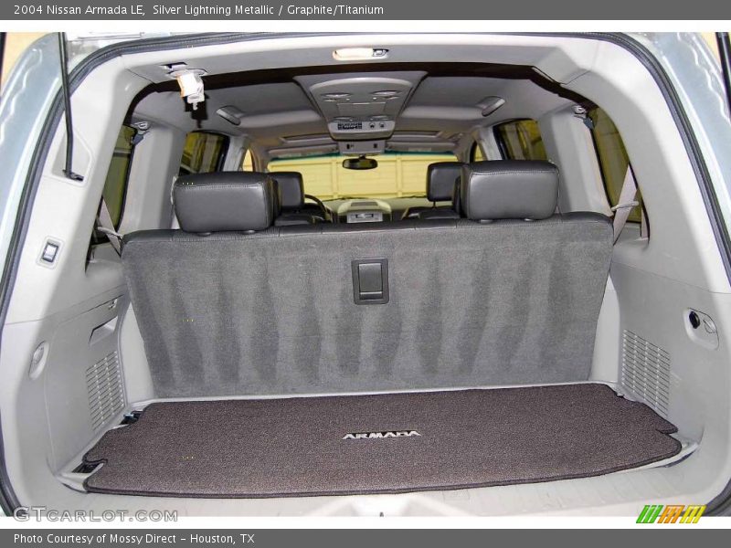 Silver Lightning Metallic / Graphite/Titanium 2004 Nissan Armada LE