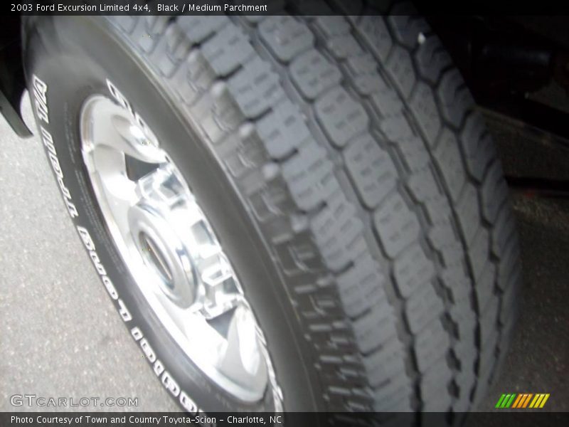 Black / Medium Parchment 2003 Ford Excursion Limited 4x4