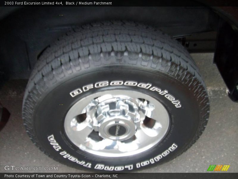 Black / Medium Parchment 2003 Ford Excursion Limited 4x4