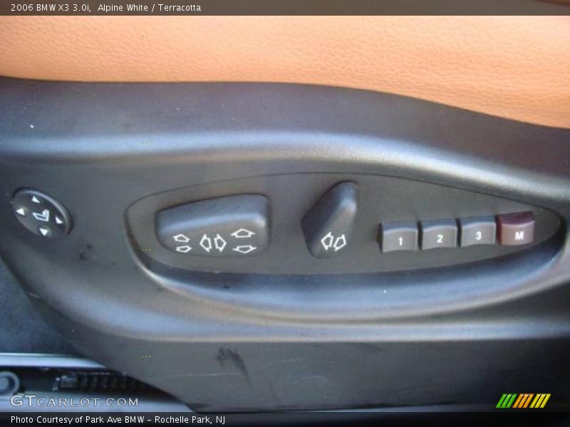 Alpine White / Terracotta 2006 BMW X3 3.0i
