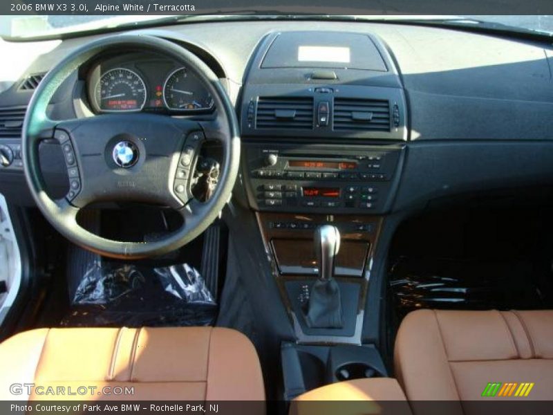 Alpine White / Terracotta 2006 BMW X3 3.0i