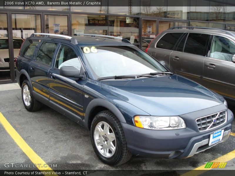 Barents Blue Metallic / Graphite 2006 Volvo XC70 AWD