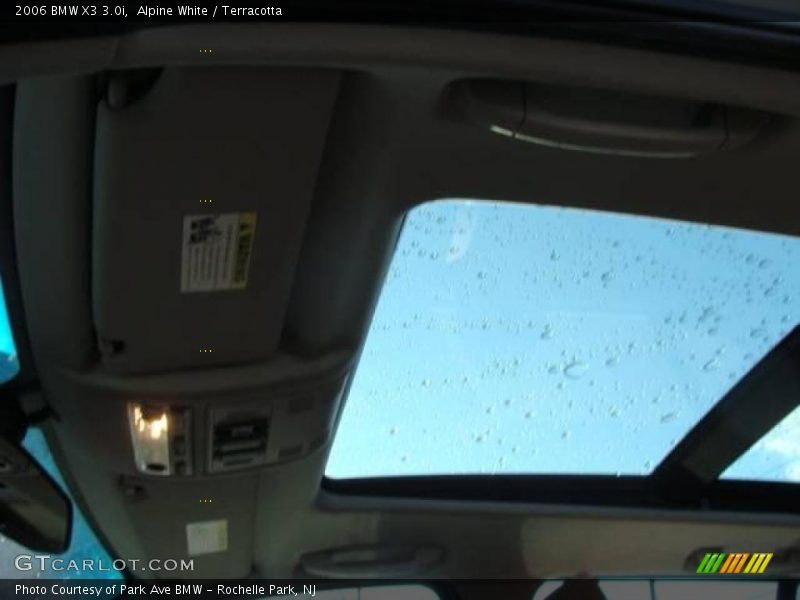 Alpine White / Terracotta 2006 BMW X3 3.0i