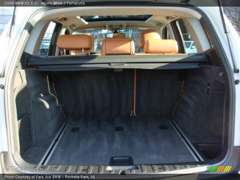 Alpine White / Terracotta 2006 BMW X3 3.0i