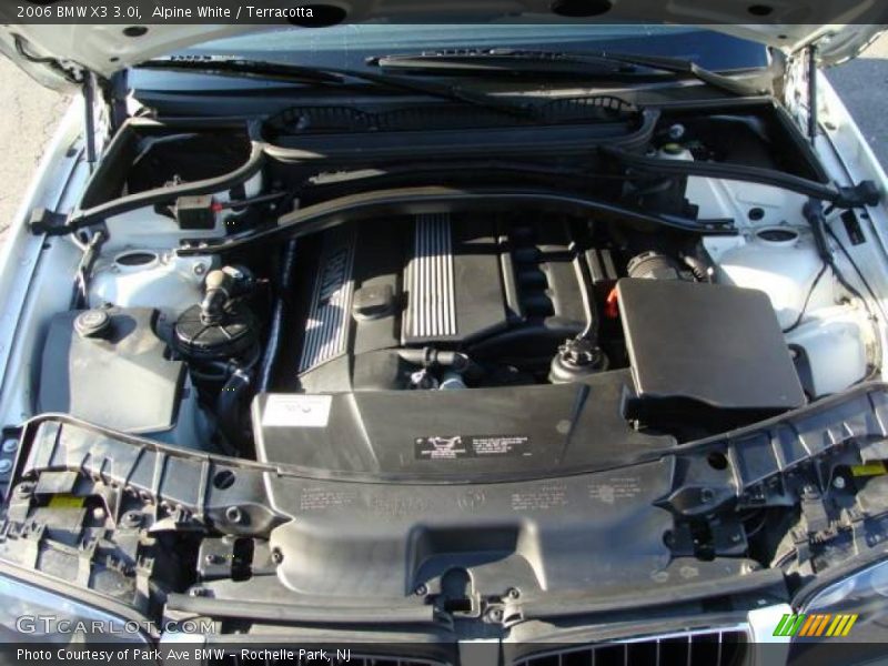 Alpine White / Terracotta 2006 BMW X3 3.0i