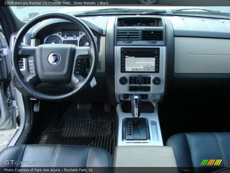 Silver Metallic / Black 2008 Mercury Mariner V6 Premier 4WD