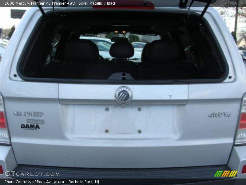 Silver Metallic / Black 2008 Mercury Mariner V6 Premier 4WD