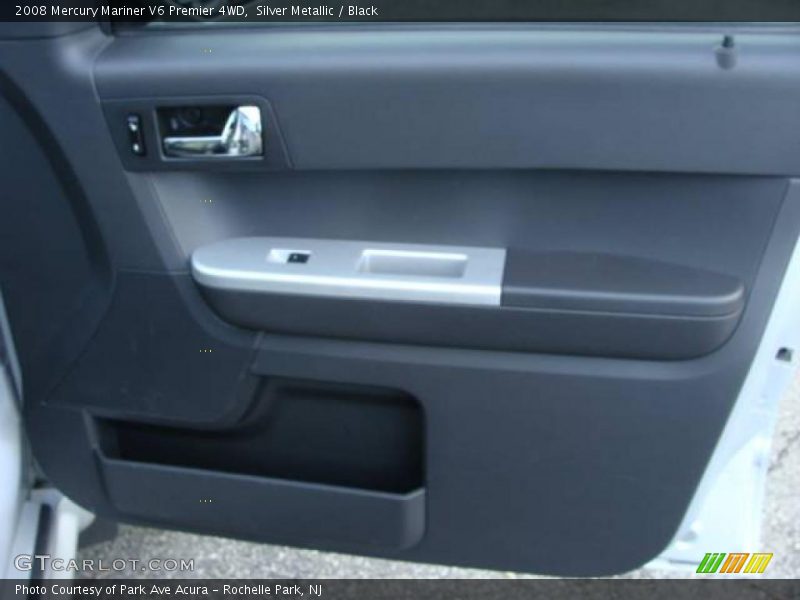 Silver Metallic / Black 2008 Mercury Mariner V6 Premier 4WD