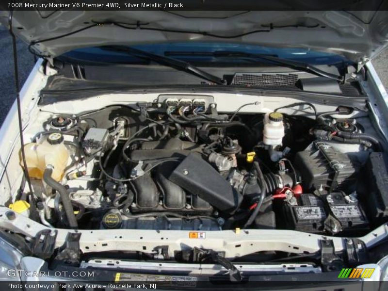 Silver Metallic / Black 2008 Mercury Mariner V6 Premier 4WD