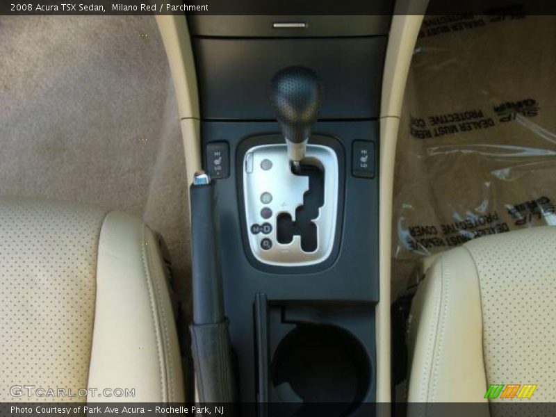 Milano Red / Parchment 2008 Acura TSX Sedan