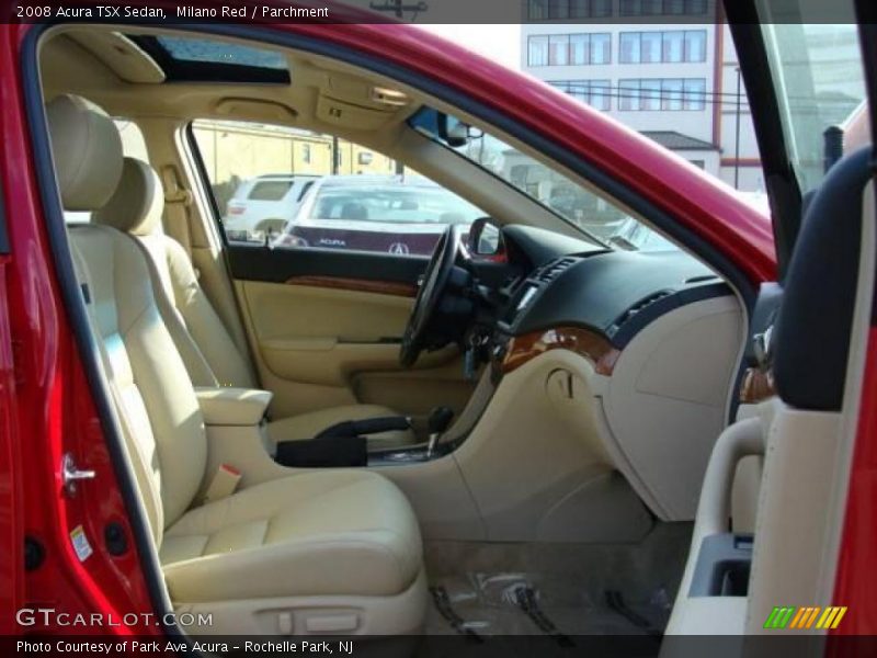 Milano Red / Parchment 2008 Acura TSX Sedan