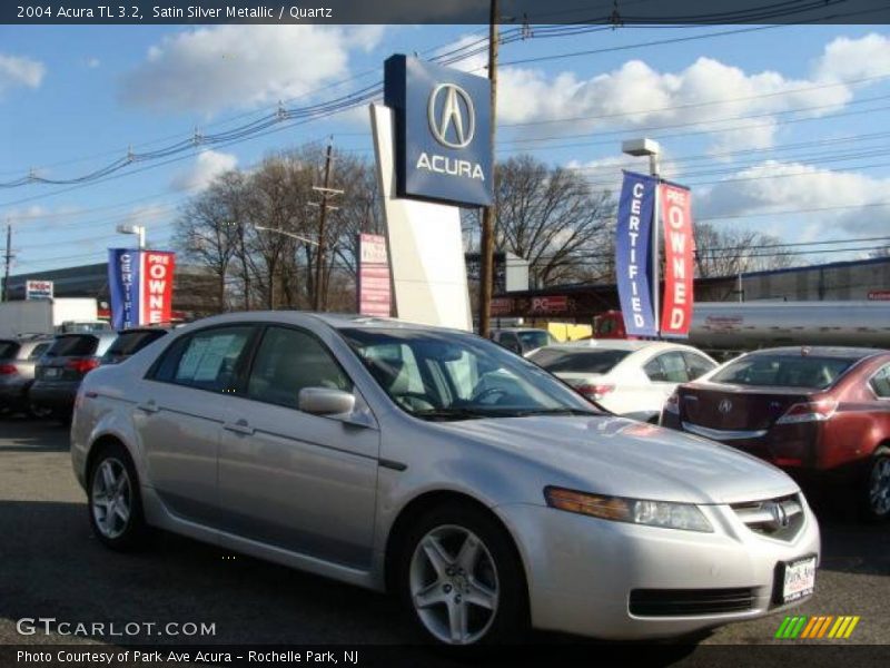Satin Silver Metallic / Quartz 2004 Acura TL 3.2