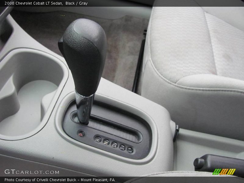 Black / Gray 2008 Chevrolet Cobalt LT Sedan