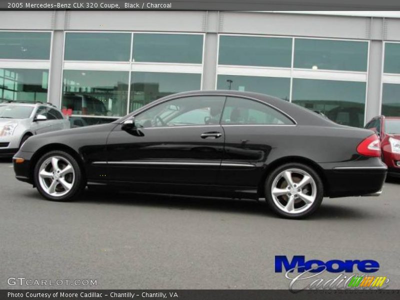 Black / Charcoal 2005 Mercedes-Benz CLK 320 Coupe