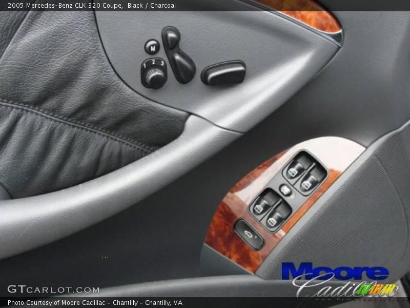 Black / Charcoal 2005 Mercedes-Benz CLK 320 Coupe