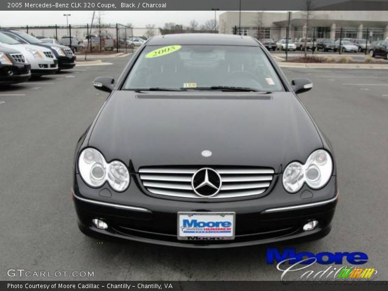 Black / Charcoal 2005 Mercedes-Benz CLK 320 Coupe