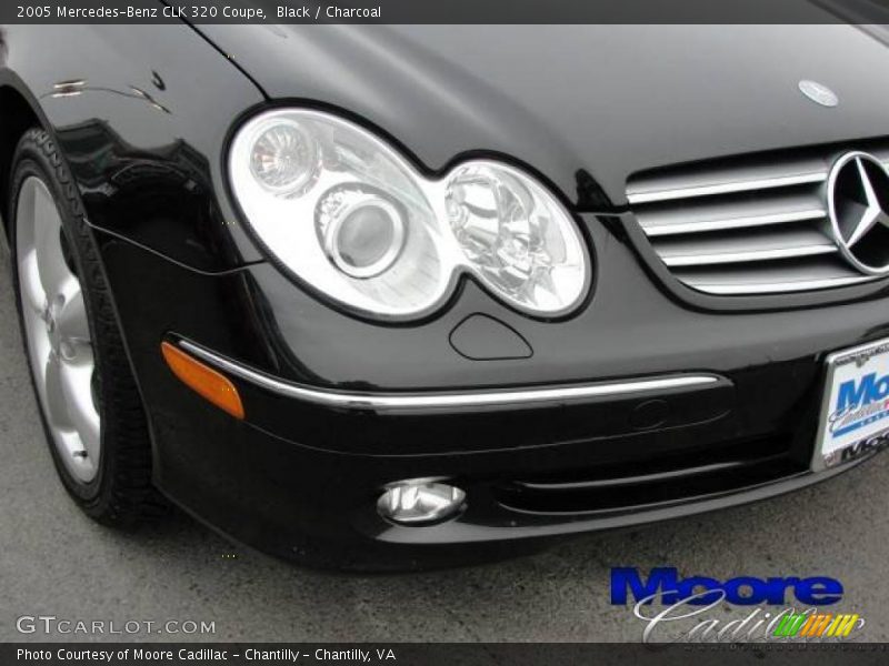 Black / Charcoal 2005 Mercedes-Benz CLK 320 Coupe
