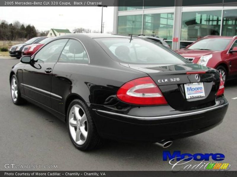 Black / Charcoal 2005 Mercedes-Benz CLK 320 Coupe