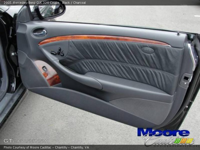 Black / Charcoal 2005 Mercedes-Benz CLK 320 Coupe