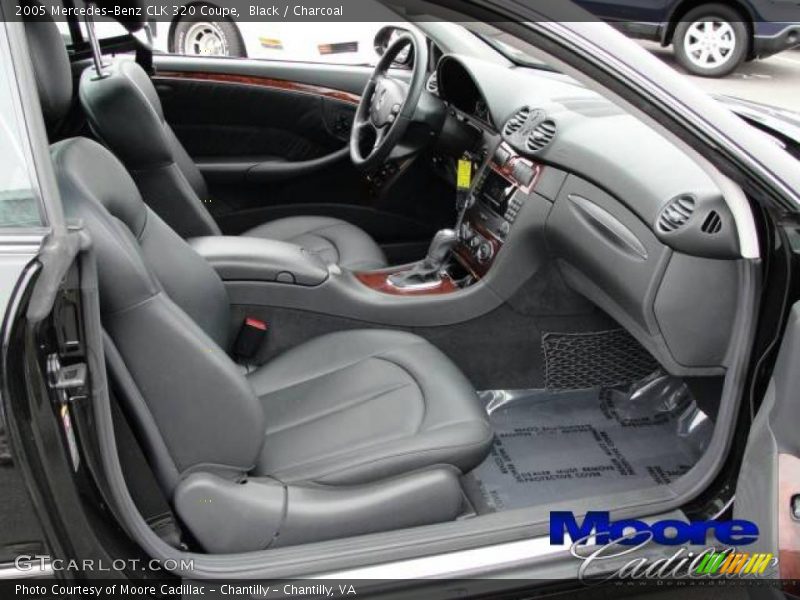 Black / Charcoal 2005 Mercedes-Benz CLK 320 Coupe