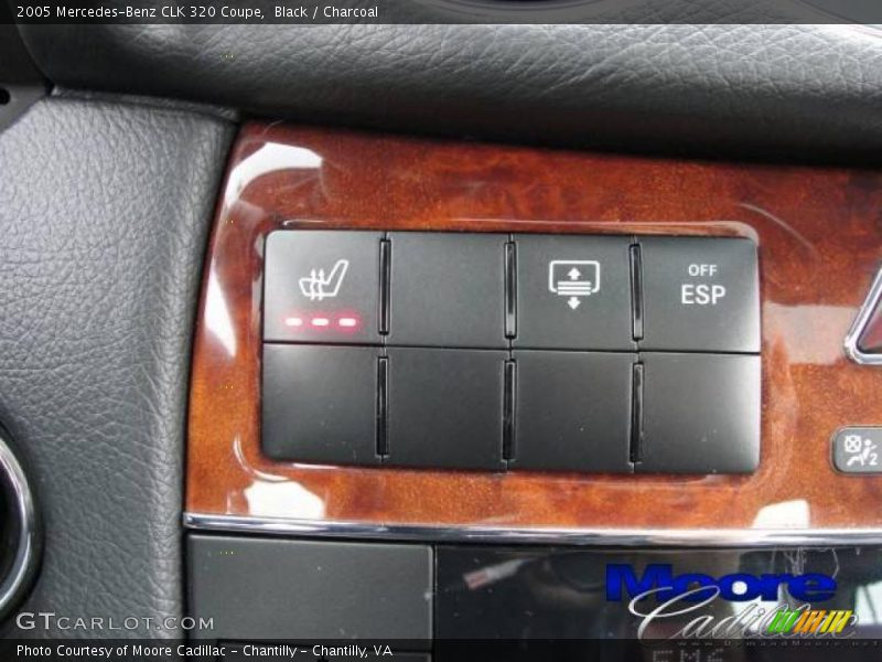 Black / Charcoal 2005 Mercedes-Benz CLK 320 Coupe