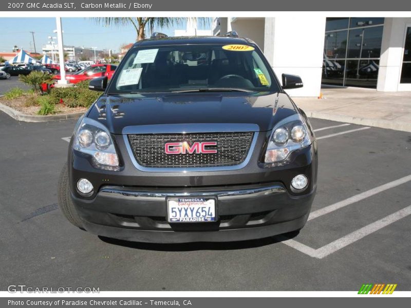 Carbon Metallic / Ebony 2007 GMC Acadia SLT