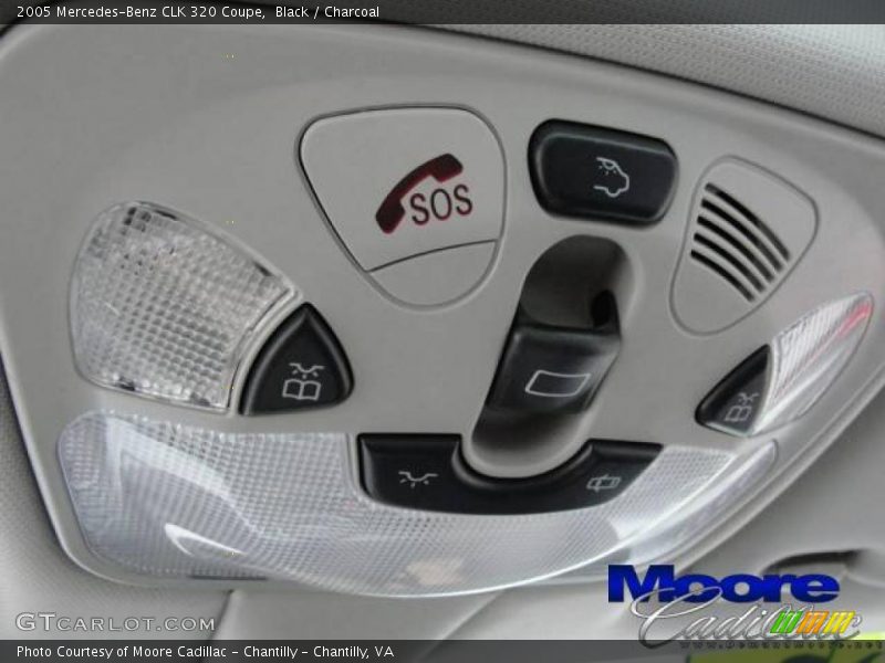 Black / Charcoal 2005 Mercedes-Benz CLK 320 Coupe