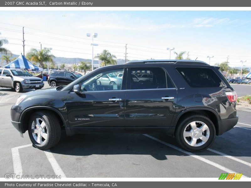 Carbon Metallic / Ebony 2007 GMC Acadia SLT