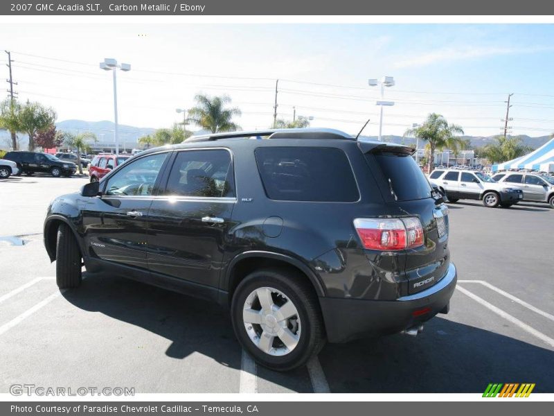 Carbon Metallic / Ebony 2007 GMC Acadia SLT