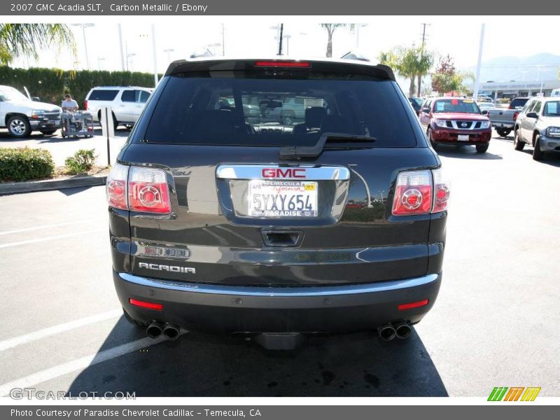 Carbon Metallic / Ebony 2007 GMC Acadia SLT