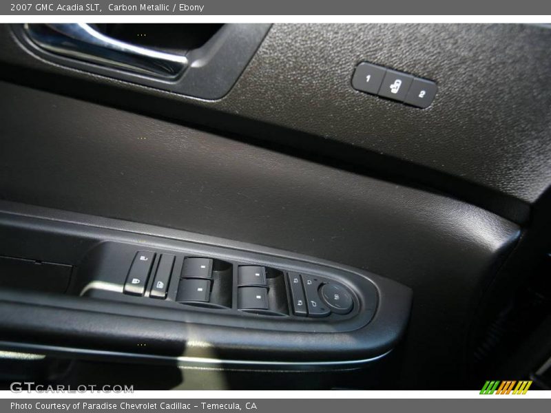 Carbon Metallic / Ebony 2007 GMC Acadia SLT