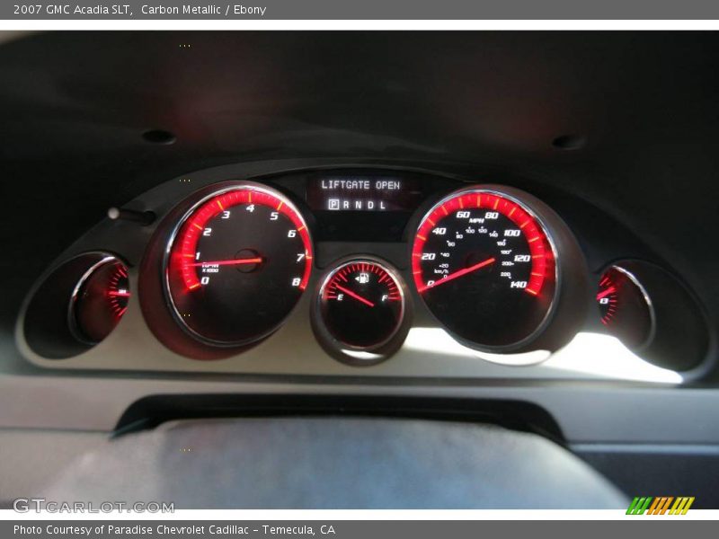 Carbon Metallic / Ebony 2007 GMC Acadia SLT
