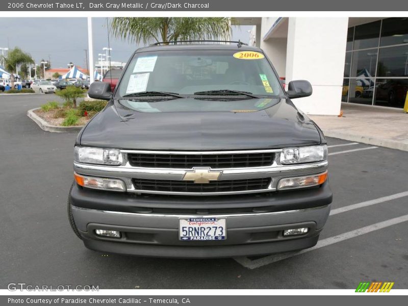 Dark Gray Metallic / Gray/Dark Charcoal 2006 Chevrolet Tahoe LT