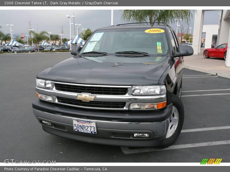Dark Gray Metallic / Gray/Dark Charcoal 2006 Chevrolet Tahoe LT