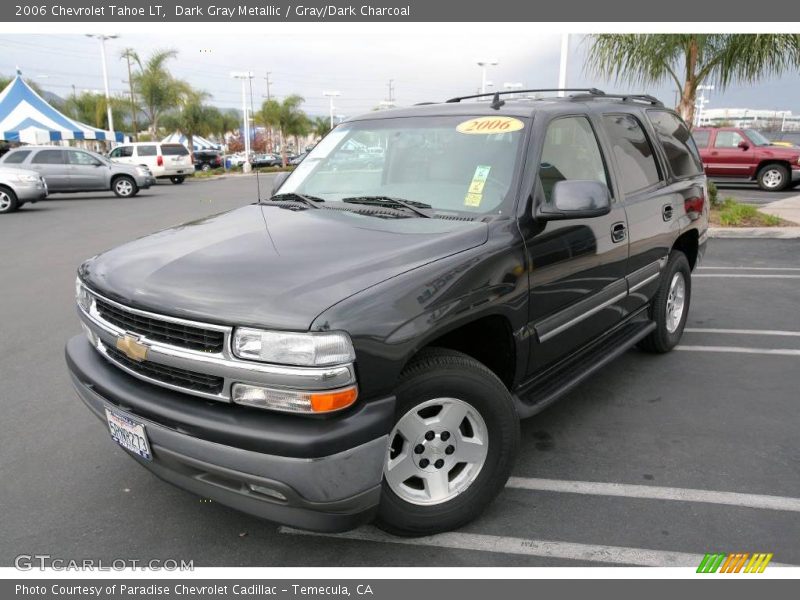 Dark Gray Metallic / Gray/Dark Charcoal 2006 Chevrolet Tahoe LT