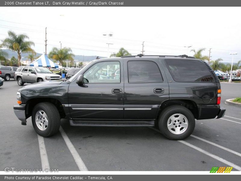 Dark Gray Metallic / Gray/Dark Charcoal 2006 Chevrolet Tahoe LT