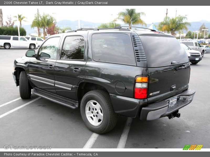 Dark Gray Metallic / Gray/Dark Charcoal 2006 Chevrolet Tahoe LT