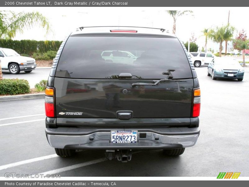 Dark Gray Metallic / Gray/Dark Charcoal 2006 Chevrolet Tahoe LT
