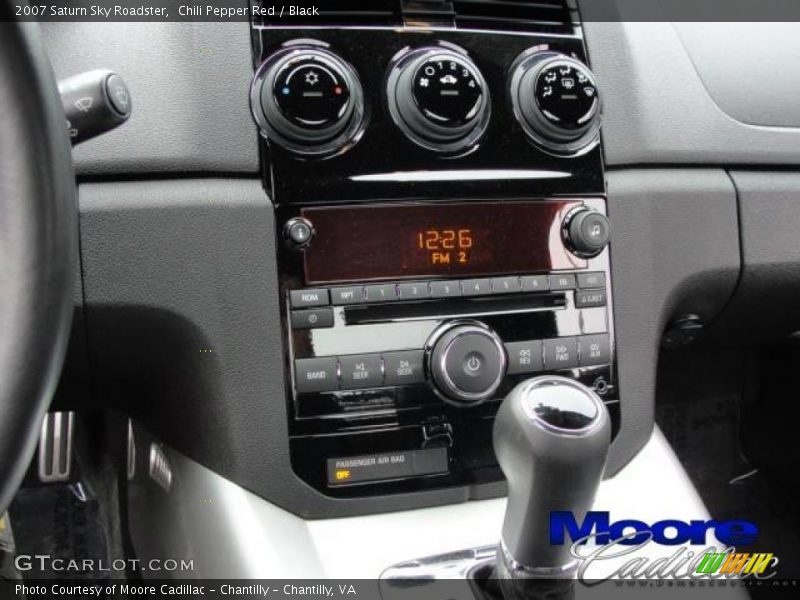 Chili Pepper Red / Black 2007 Saturn Sky Roadster